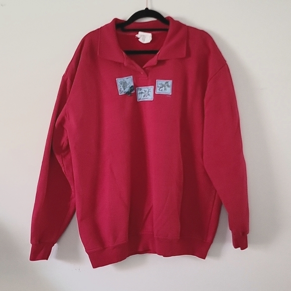 Northern Reflections Sweaters - 2/$15 Cottage Core Holiday Shirt